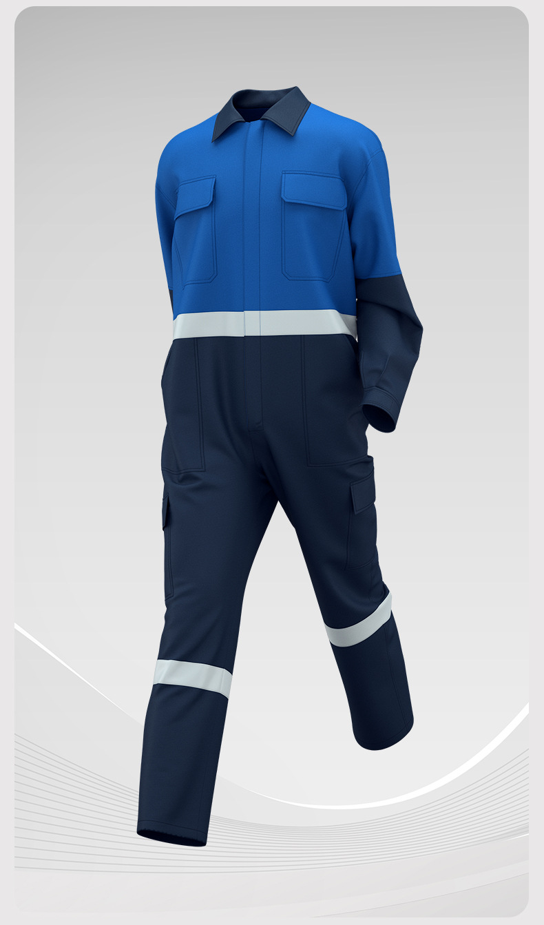 Mens Custom Heavy Duty Hi Vis Work Coverall (7) Mens Custom Heavy Duty Hi Vis Work Coverall (7)