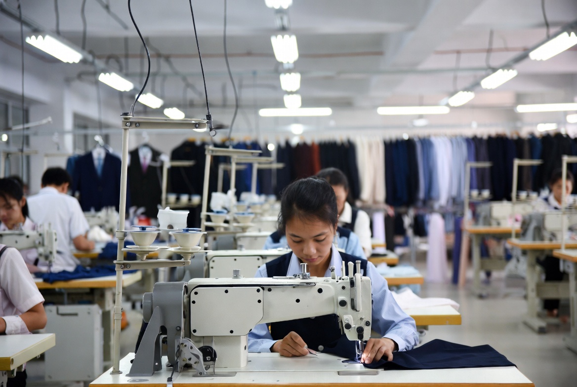Office Uniform Production Line China Office Uniform Production Line China