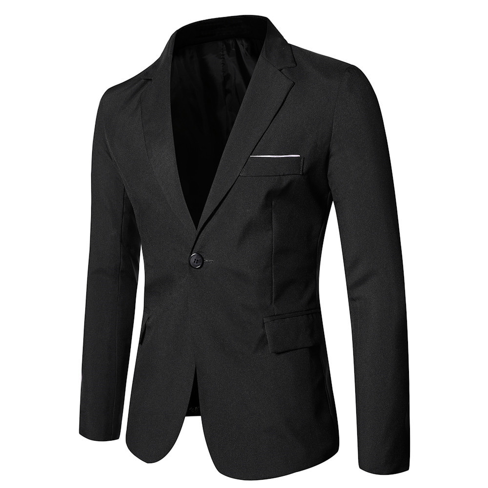 Men's Slim-Fit Single-Breasted Casual Thickened Blazer (11) Men's Slim-Fit Single-Breasted Casual Thickened Blazer (11)