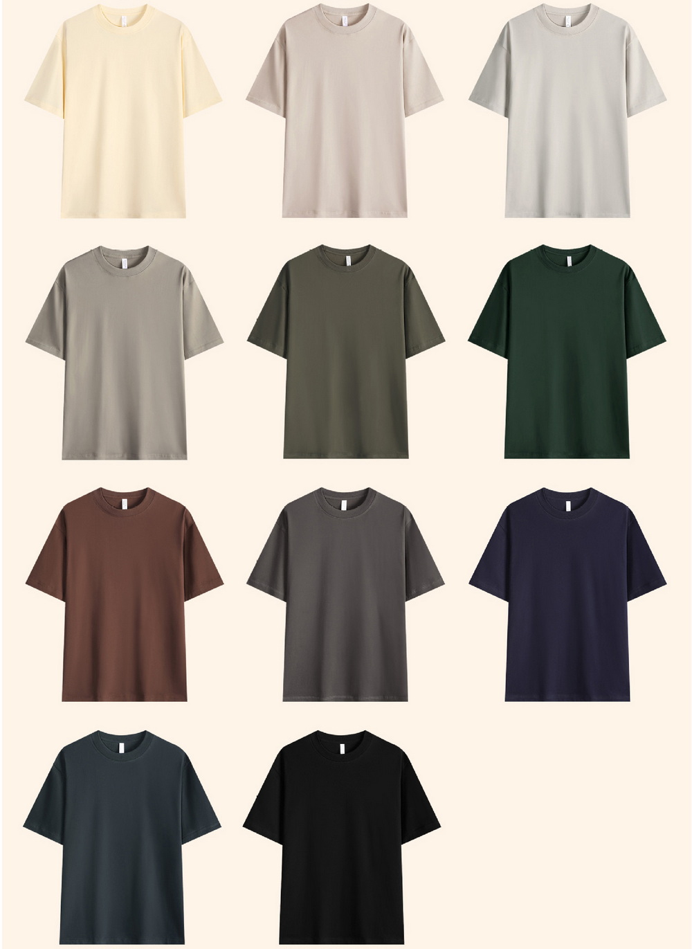 Mens Custom Double Yarn Drop Shoulder T Shirt (5) Mens Custom Double Yarn Drop Shoulder T Shirt (5)