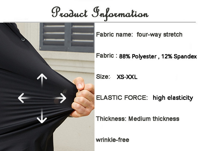 Mens Non Iron Stretch Business Dress Shirt (8) Mens Non Iron Stretch Business Dress Shirt (8)