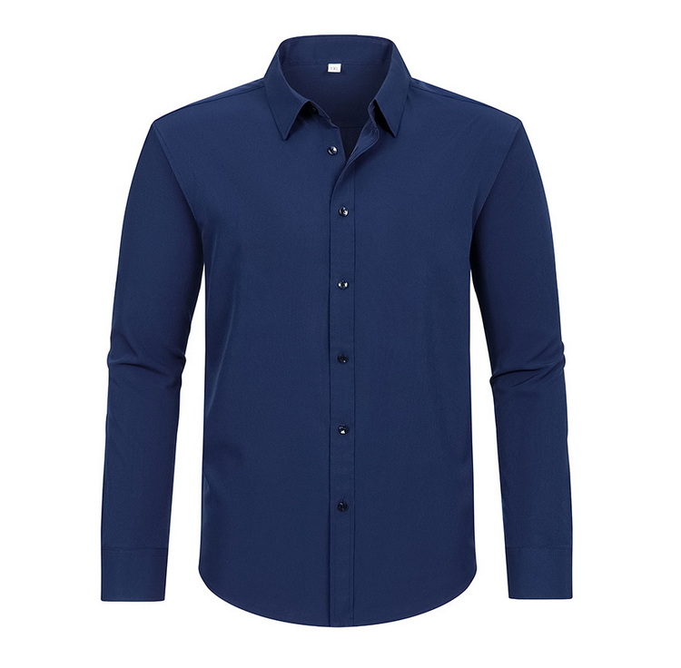 Mens Plus Size Wrinkle Resistant Dress Shirt (1) Mens Plus Size Wrinkle Resistant Dress Shirt (1)