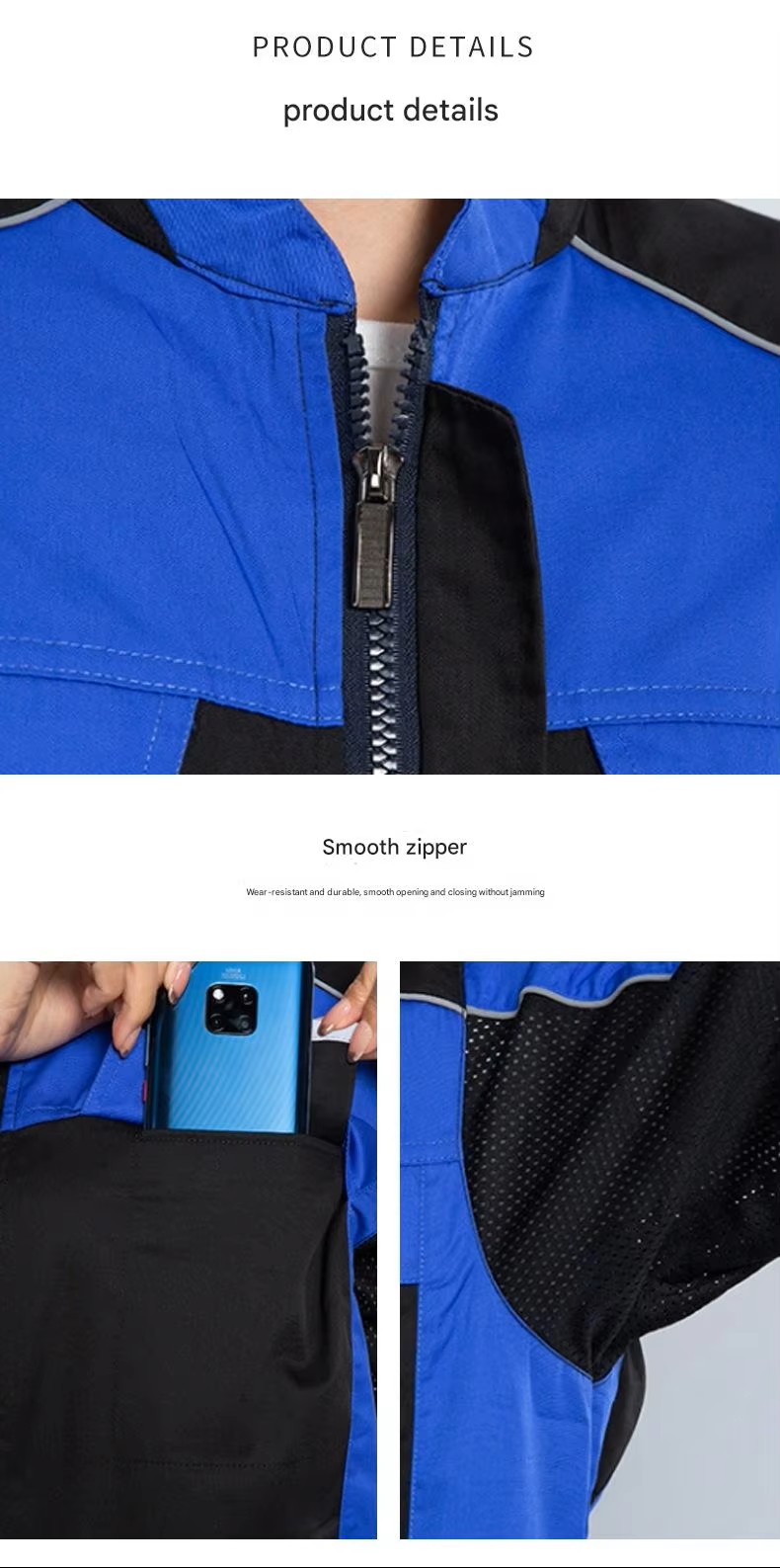 Unisex Breathable Reflective Summer Work Clothing (1) Unisex Breathable Reflective Summer Work Clothing (1)