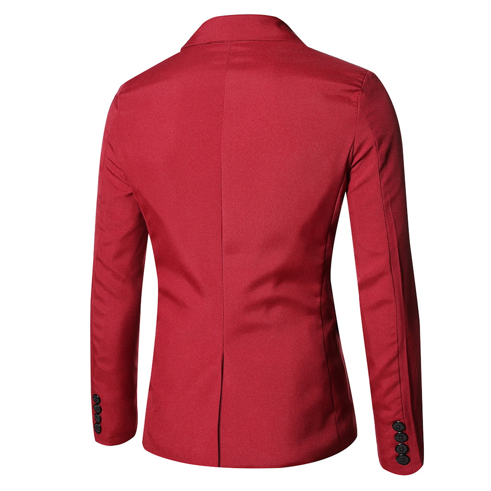 Men's Slim-Fit Single-Breasted Casual Thickened Blazer (6) Men's Slim-Fit Single-Breasted Casual Thickened Blazer (6)
