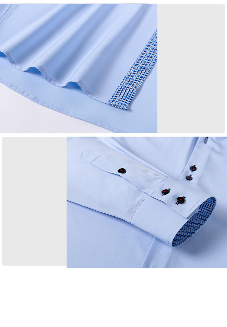 Mens Polka Dot Stretch Double Breasted Shirt (2) Mens Polka Dot Stretch Double Breasted Shirt (2)