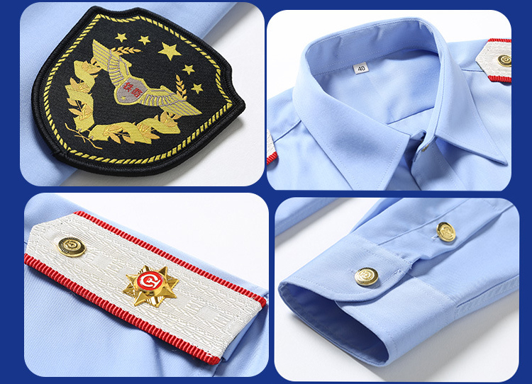 Mens Blue Railway Crew Long Sleeve Work Shirt (1) Mens Blue Railway Crew Long Sleeve Work Shirt (1)