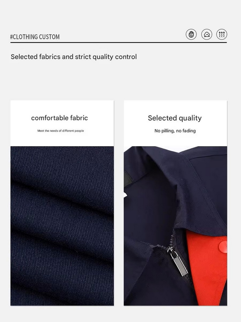 Unisex Custom Breathable Cotton Work Uniform (3) Unisex Custom Breathable Cotton Work Uniform (3)