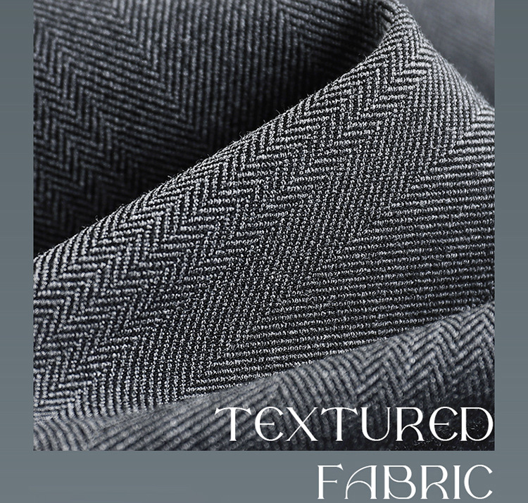 Unisex Double-Breasted Pinstripe Workwear Blazer (5)