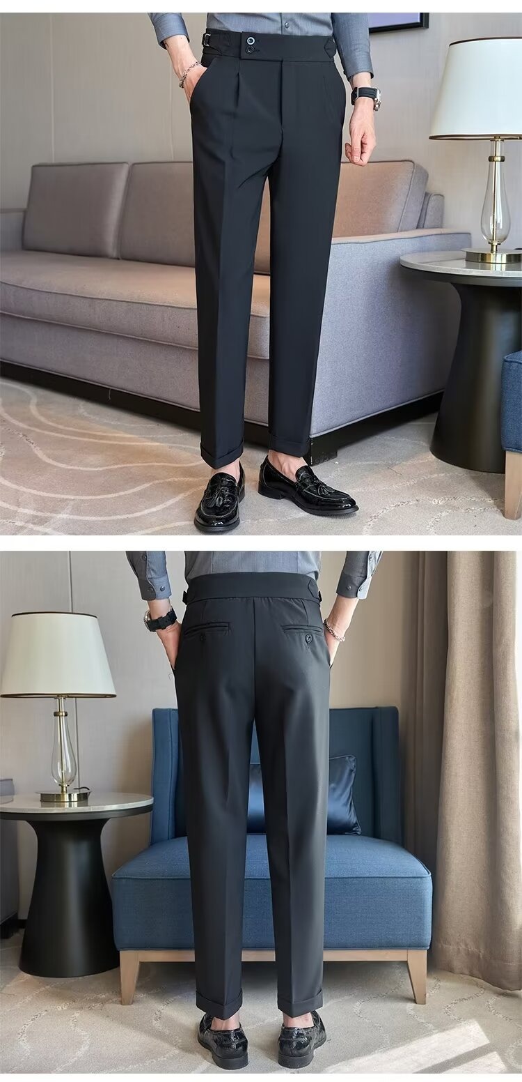 Casual Pleated Trousers (13)