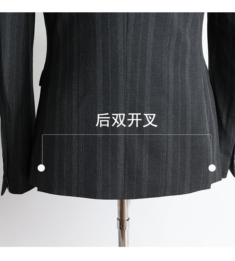 Slim-Fit Grey Blazer Smart Casual (5)