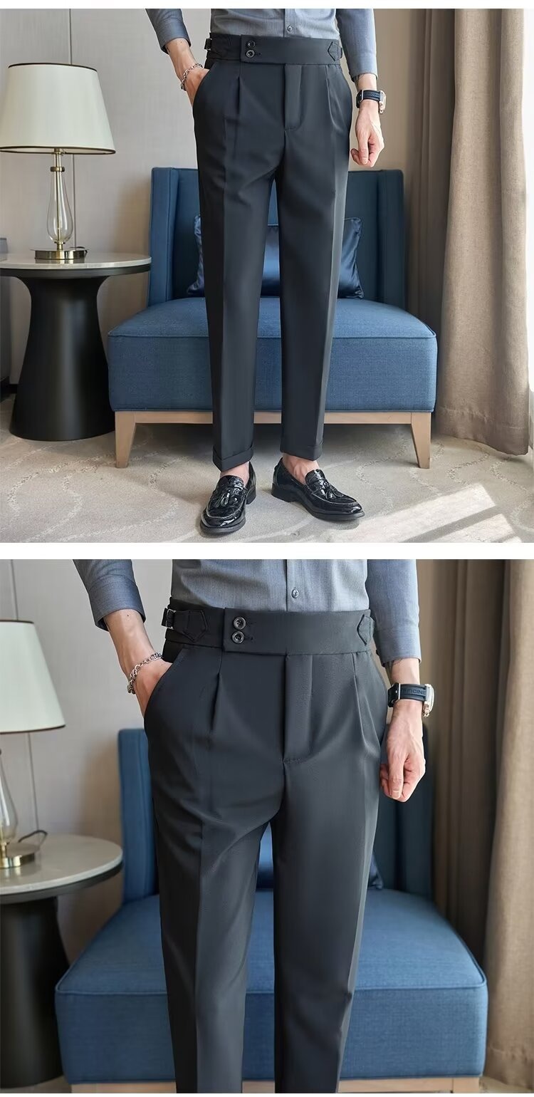 Casual Pleated Trousers (10)