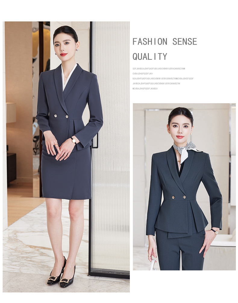 Ladies' Business Single-Breasted Blazer (4)