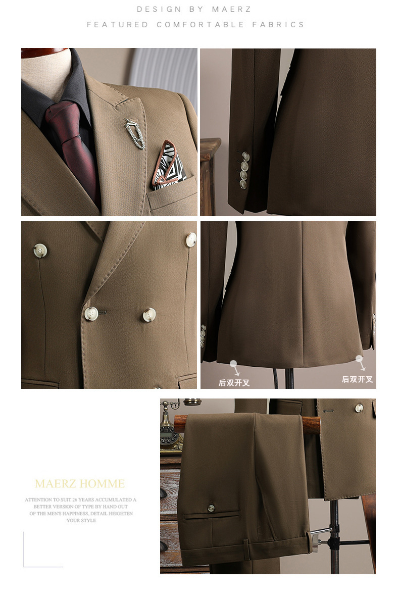 Men's Double-Breasted Blazer (7)