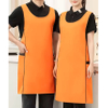 Tablier de travail sans manches imperm&eacute;able en satin unisexe