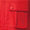 Мужской красный антистатический комплект рабочего костюма Hi Vis