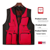 Unisex Printable Breathable Flap Pocket Work Vest