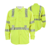 Mens Durable Hi Vis Reflective Polyester Workwear