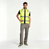 Unisex Oxford Waterproof Hi Vis Safety Vest