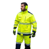 Mens Hi Vis Reflective Polyester Work Suit