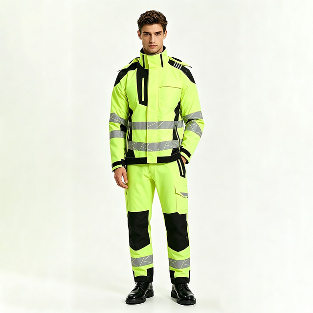 Hi Vis Yellow Outdoor Workwear Set
