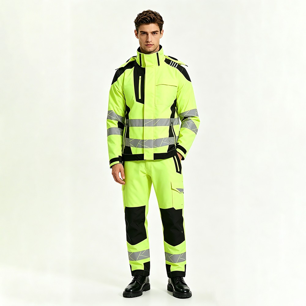 Hi Vis Yellow Outdoor Workwear Set
