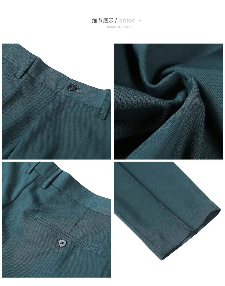 Mens Custom Logo Stretch Wrinkle Free Chinos (1)