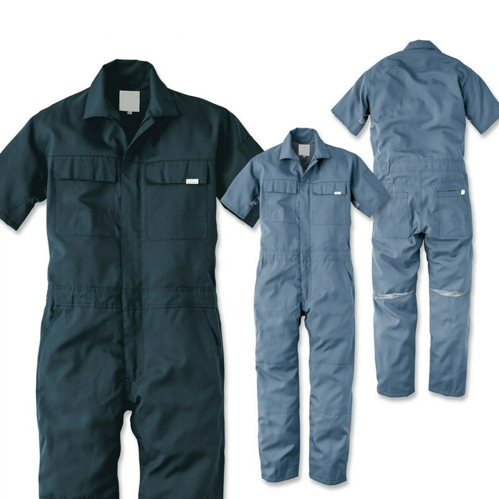 Unisex Summer Multi Pocket Work Coveralls (2)