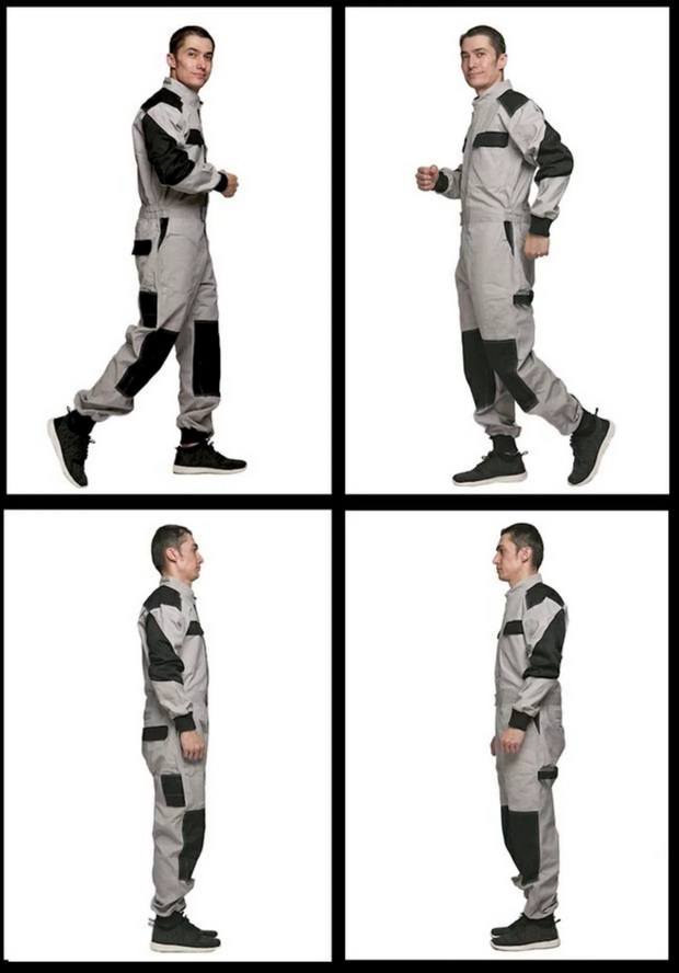 Mens Heavy Duty Cotton Protective Coveralls (2)