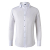 Mens Long Sleeve Slim Fit Smart Casual Shirt