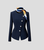 Navy Blue Flight Attendant Professional Suit Workwear