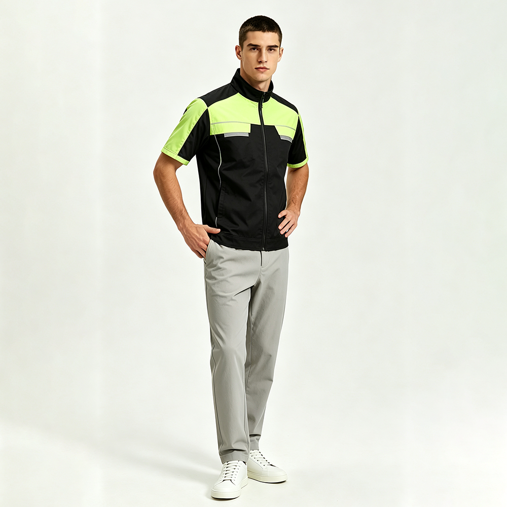 Unisex Breathable Reflective Summer Work Clothing