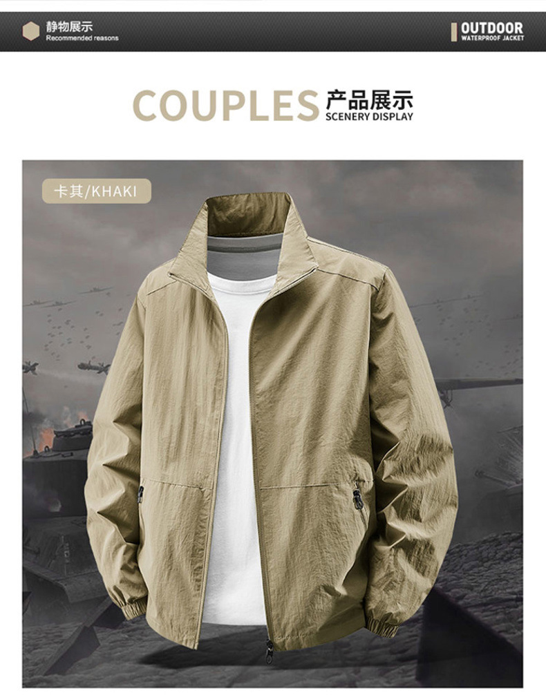 Stand Collar Outdoor Jacket (10)