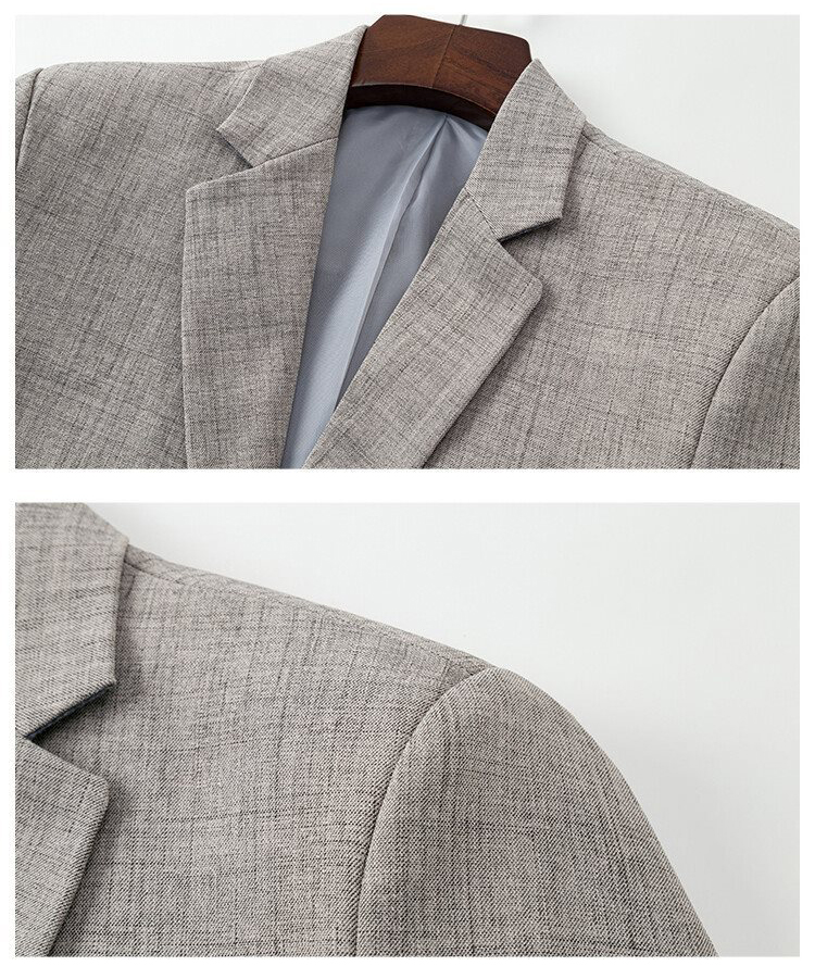 Men's Casual Checked Blazer (5)