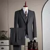 Premium Tailored Three Piece Mens Suit