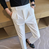 Casual Pleated Trousers