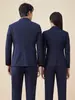 His Hers Double Breasted Business Suits