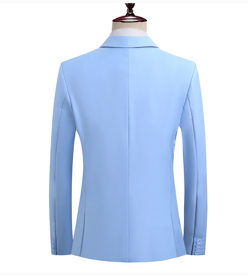 Classic Slim Fit Double Breasted Suit (4)