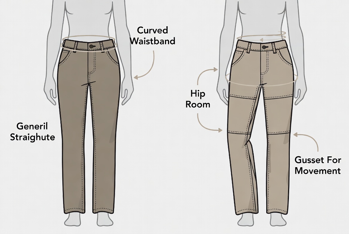 Women Specific Workwear Fit