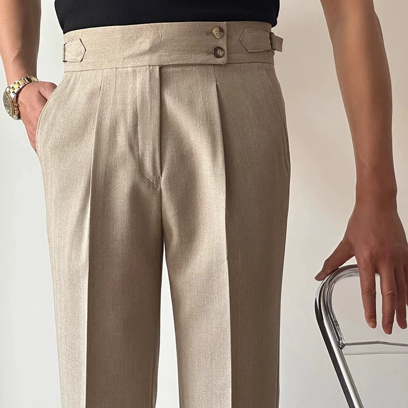 Vintage Italian High Waist Naples Trousers (3)