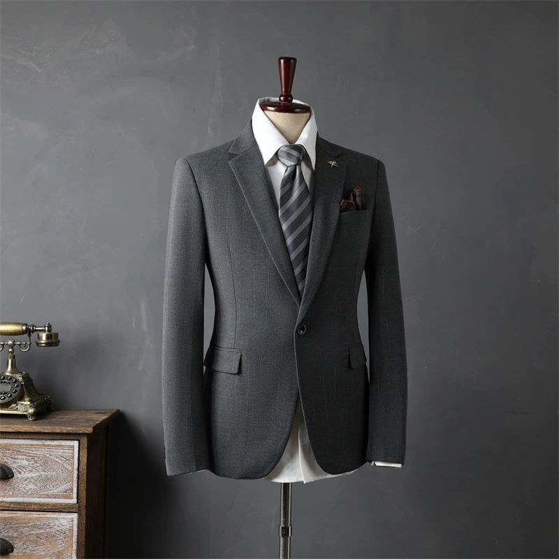 Mens 3 Piece Formal Business Wedding Suit (9)