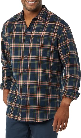 Classic Long Sleeve Flannel Shirt for Men (13)