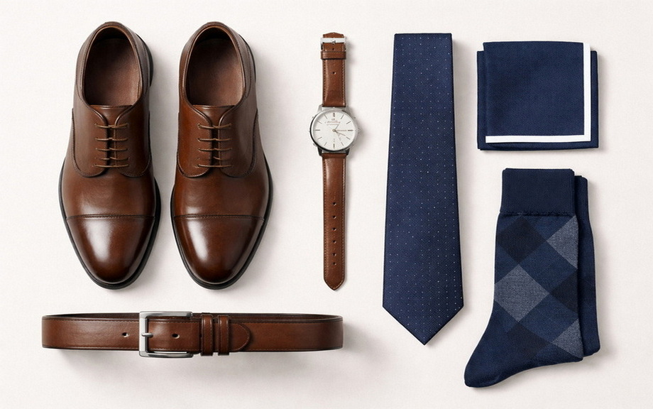 Suit Accessories Coordination