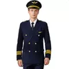 Mens Pilot Security Guard Winter Work Suit