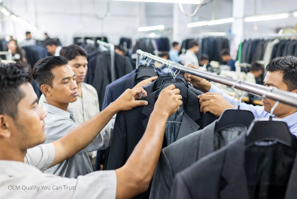 OEM Suit Manufacturing Quality