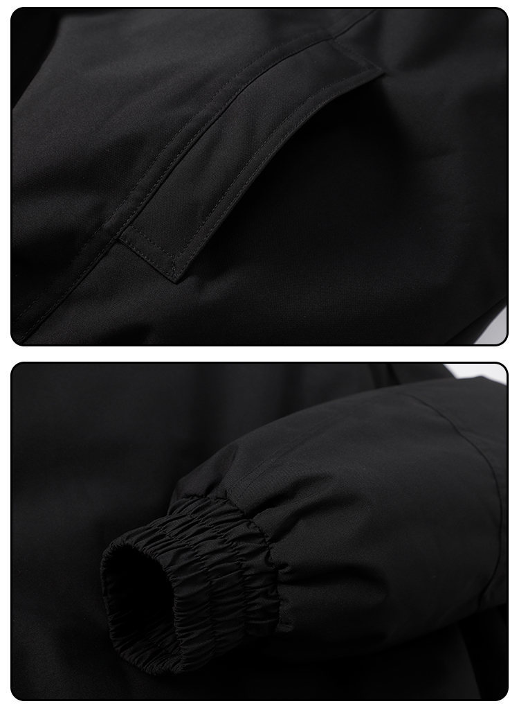 Mens Warm Winter Stand Collar Cotton Jacket (1)
