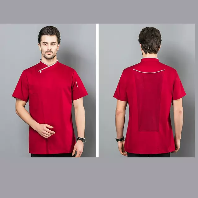 Custom Logo Summer Chef Workwear Set