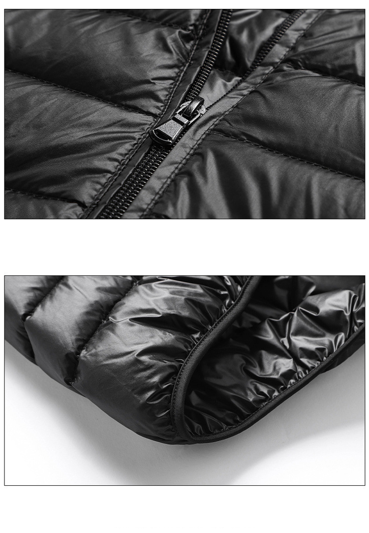 Mens Winter Fleece Lined Stand Collar Gilet (3)