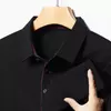 Mens Solid Lightweight Business Summer Polo Shirt