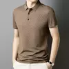 Mens Stretch Lightweight Summer Polo Shirt