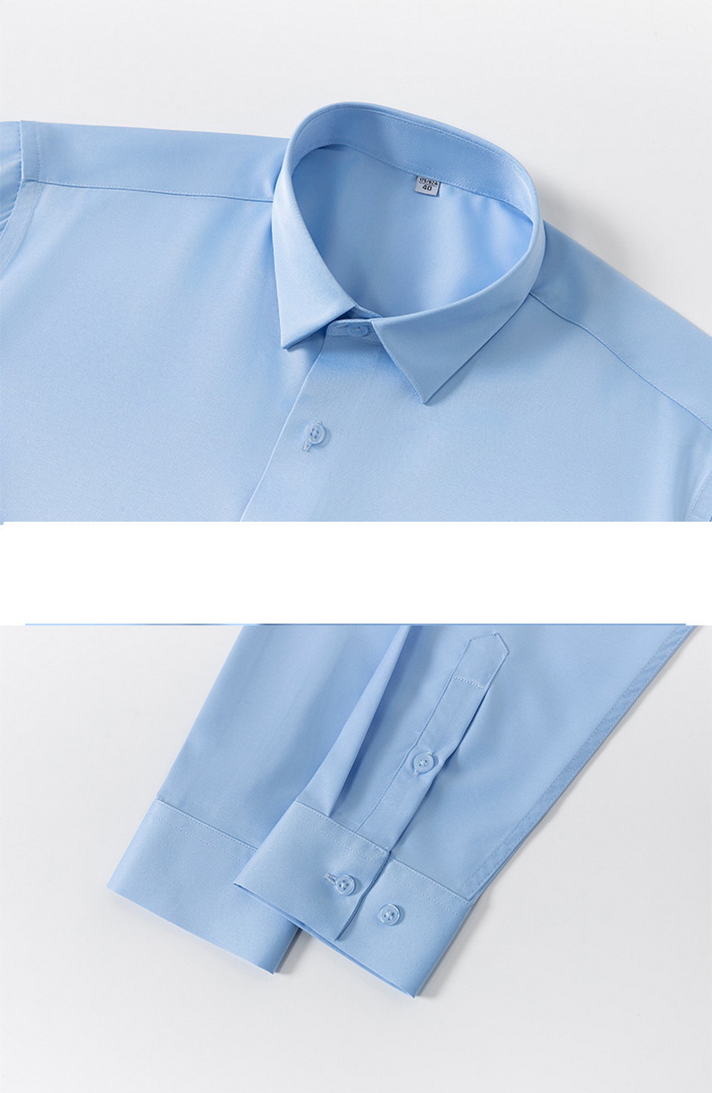Mens Satin Silk Non Iron Business Dress Shirt (9)